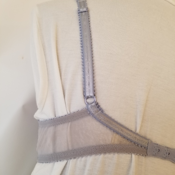 #914BG NWOT Authentic 32C Felina Lingerie Blue Lace Padded Bra, Matching S Thong - Picture 6 of 12